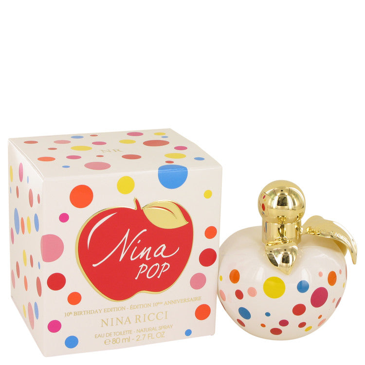 Nina Pop by Nina Ricci Eau De Toilette Spray (10th Birthday Edition) 2.7 oz Nina Pop by Nina Ricci Eau De Toilette Spray (10th Birthday Edition) 2.7 oz